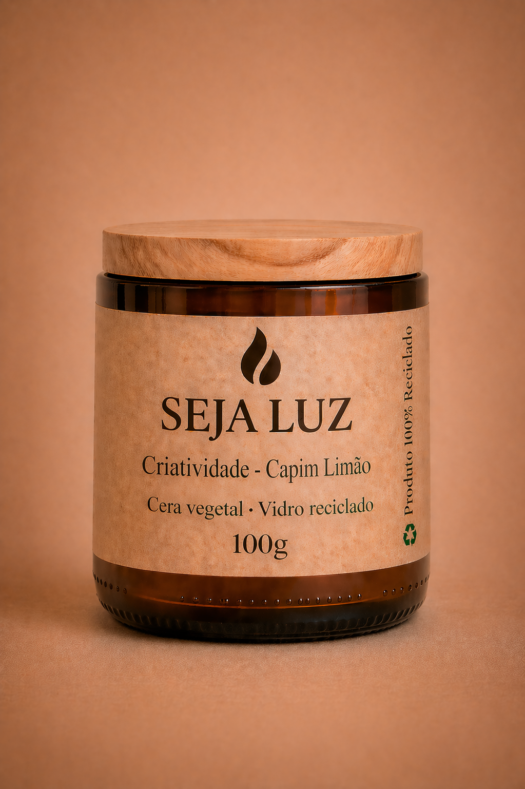 Vela aromática Capim Limão